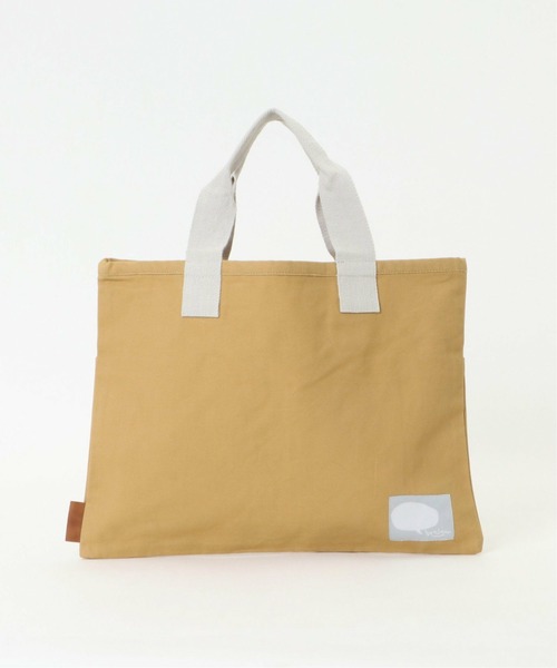 ikka（イッカ）の「【キッズ】ヘビーキャンバストートBAG（トートバッグ・キッズ・ベージュ/ブラウン・FREE）」の6枚目の写真