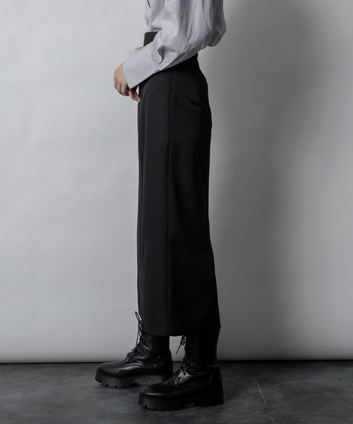 Adoon plain（アドーンプレーン）の「【新色を加えて再登場！】ナロータイトスカート（スカート・レディース・ブラック/モカ/オレンジ系その他/グレー/オリーブ・MEDIUM/LARGE）」の7枚目の写真