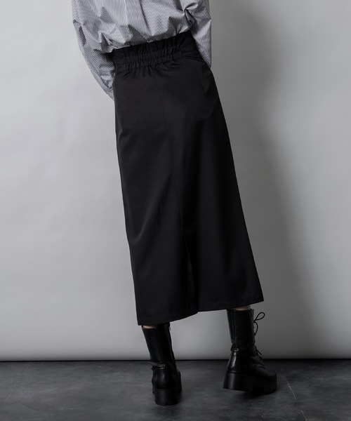 Adoon plain（アドーンプレーン）の「【新色を加えて再登場！】ナロータイトスカート（スカート・レディース・ブラック/モカ/オレンジ系その他/グレー/オリーブ・MEDIUM/LARGE）」の9枚目の写真