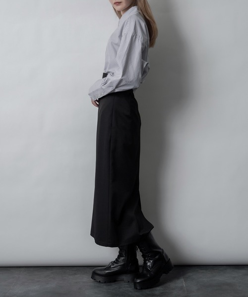 Adoon plain（アドーンプレーン）の「【新色を加えて再登場！】ナロータイトスカート（スカート・レディース・ブラック/モカ/オレンジ系その他/グレー/オリーブ・MEDIUM/LARGE）」の11枚目の写真