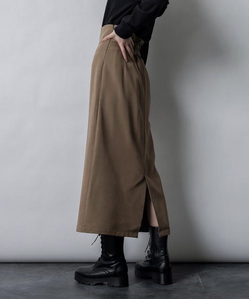 Adoon plain（アドーンプレーン）の「【新色を加えて再登場！】ナロータイトスカート（スカート・レディース・ブラック/モカ/オレンジ系その他/グレー/オリーブ・MEDIUM/LARGE）」の16枚目の写真