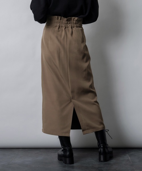 Adoon plain（アドーンプレーン）の「【新色を加えて再登場！】ナロータイトスカート（スカート・レディース・ブラック/モカ/オレンジ系その他/グレー/オリーブ・MEDIUM/LARGE）」の17枚目の写真