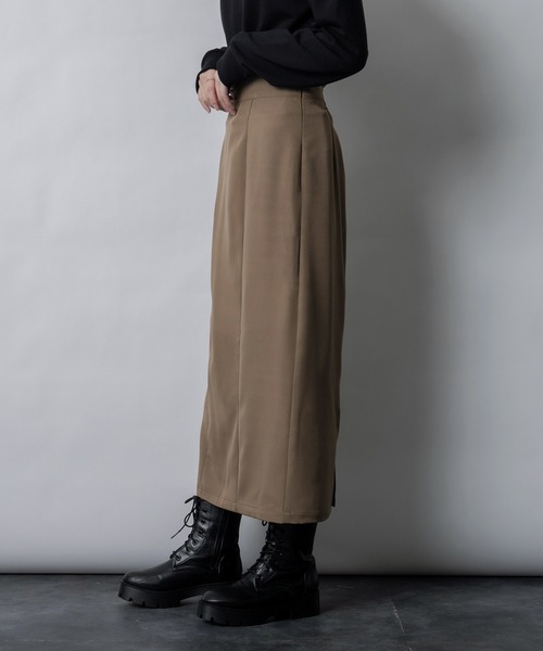 Adoon plain（アドーンプレーン）の「【新色を加えて再登場！】ナロータイトスカート（スカート・レディース・ブラック/モカ/オレンジ系その他/グレー/オリーブ・MEDIUM/LARGE）」の15枚目の写真