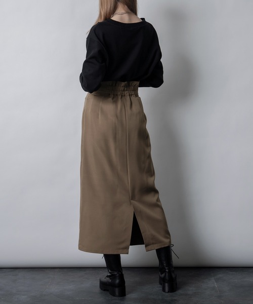 Adoon plain（アドーンプレーン）の「【新色を加えて再登場！】ナロータイトスカート（スカート・レディース・ブラック/モカ/オレンジ系その他/グレー/オリーブ・MEDIUM/LARGE）」の20枚目の写真