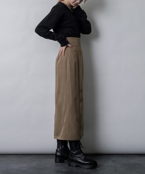 Adoon plain（アドーンプレーン）の「【新色を加えて再登場！】ナロータイトスカート（スカート・レディース・ブラック/モカ/オレンジ系その他/グレー/オリーブ・MEDIUM/LARGE）」の19枚目の写真