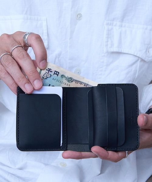 PR01.(ピーアールワン)の「moja kawa Sita halh(財布・メンズ・ブラック/ダークブラウン/ライトブラウン・FREE)」の14枚目の写真