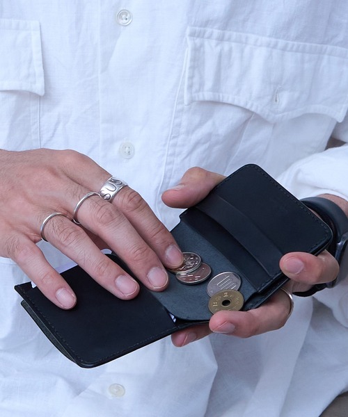 PR01.(ピーアールワン)の「moja kawa Sita halh(財布・メンズ・ブラック/ダークブラウン/ライトブラウン・FREE)」の17枚目の写真