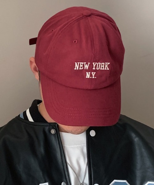 MGV(エムジーヴィー)の「”NEWYORK"レタリングキャップ(キャップ・メンズ・ホワイト/ブラック/ブラウン/ベージュ/ブルー/レッド・FREE)」の13枚目の写真