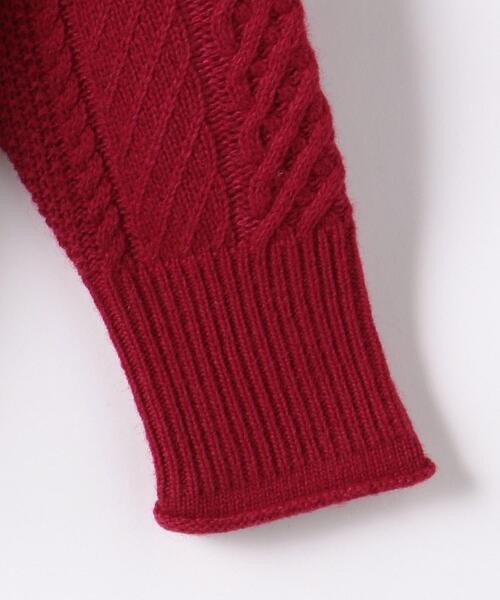 UNITED ARROWS LTD. OUTLET（ユナイテッドアローズアウトレット）の「＜A DAY IN THE LIFE＞アラン ハイネックニット（ニット/セーター・レディース・オフホワイト/ケリー・FREE）」の5枚目の写真