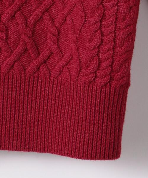 UNITED ARROWS LTD. OUTLET（ユナイテッドアローズアウトレット）の「＜A DAY IN THE LIFE＞アラン ハイネックニット（ニット/セーター・レディース・オフホワイト/ケリー・FREE）」の6枚目の写真