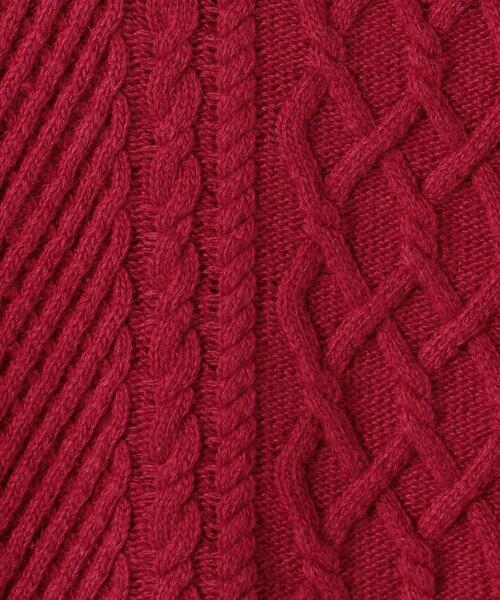 UNITED ARROWS LTD. OUTLET（ユナイテッドアローズアウトレット）の「＜A DAY IN THE LIFE＞アラン ハイネックニット（ニット/セーター・レディース・オフホワイト/ケリー・FREE）」の7枚目の写真