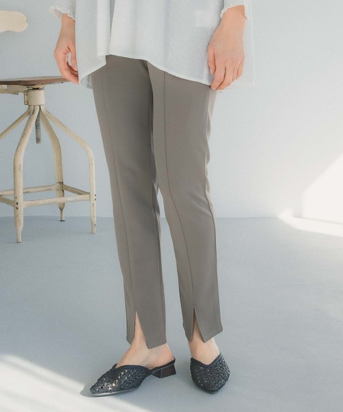 LEPSIM(レプシィム)の「ヨクノビレギンスパンツ 260413(その他パンツ・レディース・ブラック/モカ・LARGE/MEDIUM)」の1枚目の写真