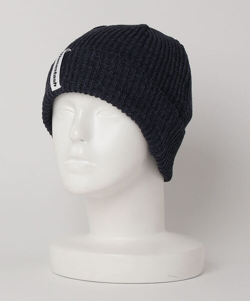 MANASTASH（マナスタッシュ）の「MANASTASH/マナスタッシュ　COTTON BEANIE コットンビーニー 7119037 ニットキャップ（ハット・メンズ・ブラック/グレー/ライム/インディゴブルー/キナリ・FREE）」の5枚目の写真