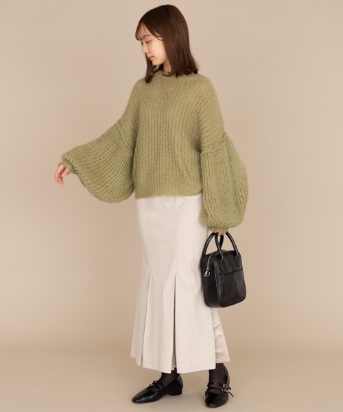 NEUNA（ヌナ）の「ロングスカート（スカート・レディース・アイボリー・LARGE）」の2枚目の写真