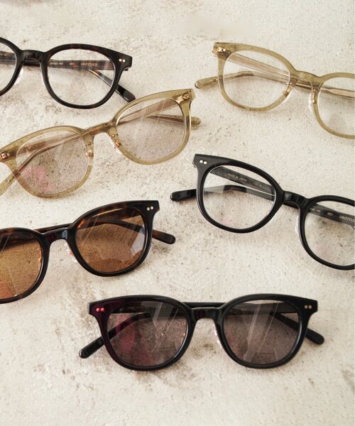 UNTITLED（アンタイトル）の「オリジナル眼鏡（サングラス・レディース・ブラック/カーキ/ホワイト系6・00）」の15枚目の写真