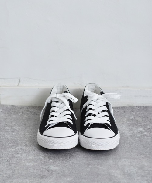 RETRO GIRL(レトロガール)の「スニーカー(スニーカー・レディース・グリーン/ブラック/ライトブルー/オフホワイト/ライトベージュ・M/L)」の8枚目の写真