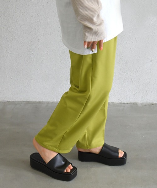 NOFALL（ノーフォール）の「スクエアトゥボリュームソールミュールサンダル（サンダル・レディース・ホワイト/ブラック/ベージュ/イエロー/グリーン・LL/S/M/L）」の15枚目の写真