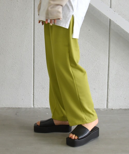 NOFALL（ノーフォール）の「スクエアトゥボリュームソールミュールサンダル（サンダル・レディース・ホワイト/ブラック/ベージュ/イエロー/グリーン・LL/S/M/L）」の19枚目の写真