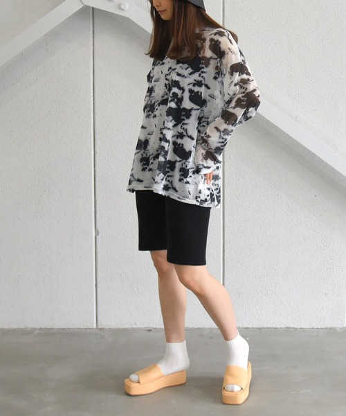 NOFALL（ノーフォール）の「スクエアトゥボリュームソールミュールサンダル（サンダル・レディース・ホワイト/ブラック/ベージュ/イエロー/グリーン・LL/S/M/L）」の11枚目の写真