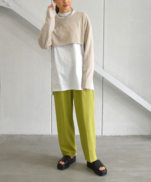 NOFALL（ノーフォール）の「スクエアトゥボリュームソールミュールサンダル（サンダル・レディース・ホワイト/ブラック/ベージュ/イエロー/グリーン・LL/S/M/L）」の16枚目の写真