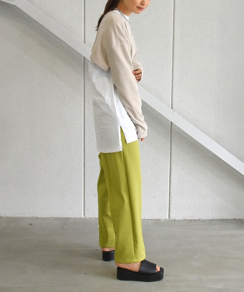 NOFALL（ノーフォール）の「スクエアトゥボリュームソールミュールサンダル（サンダル・レディース・ホワイト/ブラック/ベージュ/イエロー/グリーン・LL/S/M/L）」の20枚目の写真