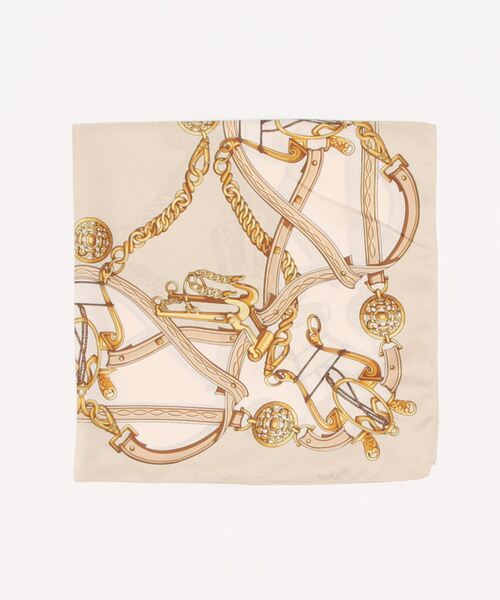 EDIT COLOGNE（エディットコロン）の「クラシカルスカーフ（ストール/ショール・レディース・ベージュ/ピンク/グリーン・ﾌﾘ-）」の2枚目の写真