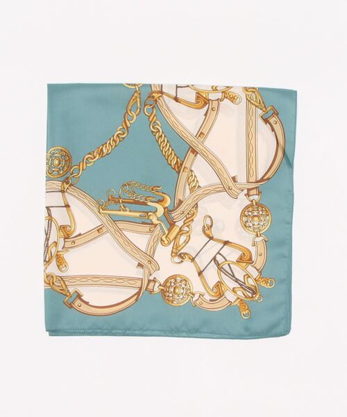 EDIT COLOGNE（エディットコロン）の「クラシカルスカーフ（ストール/ショール・レディース・ベージュ/ピンク/グリーン・ﾌﾘ-）」の3枚目の写真