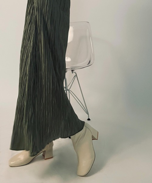 MAISON BREEZE（メゾンブリーズ）の「【MAISON BREEZE】楊柳リラックススカート SCCH70（スカート・レディース・グリーン/ブラウン/ベージュ/アイボリー/ブラック・FREE）」の13枚目の写真