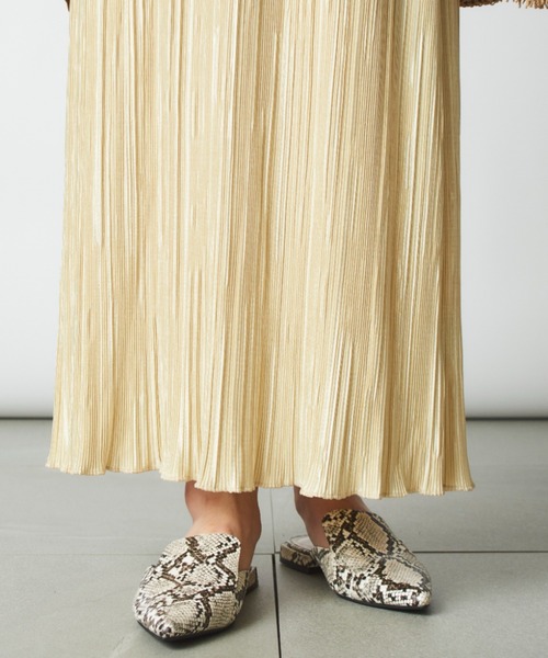 MAISON BREEZE（メゾンブリーズ）の「【MAISON BREEZE】楊柳リラックススカート SCCH70（スカート・レディース・グリーン/ブラウン/ベージュ/アイボリー/ブラック・FREE）」の17枚目の写真