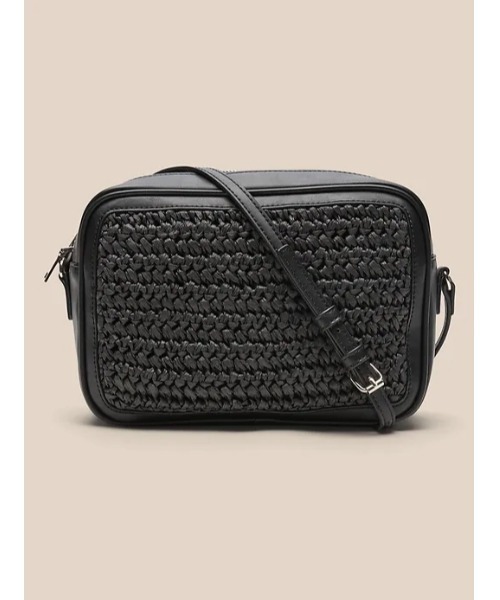BANANA REPUBLIC 編み込み（ウーブン）ホーボーショルダー バッグ 