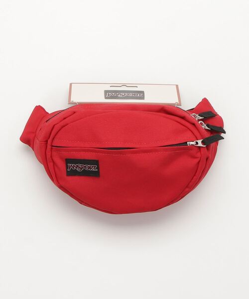 JANSPORT(ジャンスポーツ)の「JANSPORT / Fifth Avenue(ボディバッグ/ウエストポーチ・メンズ・ブラック/レッド系その他4/ブラック系その他4/シルバー/ケリーグリーン・ONE SIZE)」の4枚目の写真