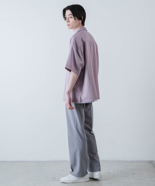 WEGO(ウィゴー)の「WEGO/イージケアセミフレアスラックス(スラックス・メンズ・ライトグレー/ブルー系その他/ブラック・LARGE/MEDIUM)」の20枚目の写真