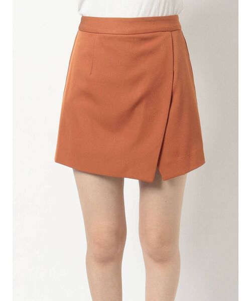 EVRIS(エヴリス)の「ラップデザインミニスカート【セットアップ着用可能】(スカート・レディース・ベージュ/オレンジ/グリーン・SMALL/MEDIUM)」の18枚目の写真