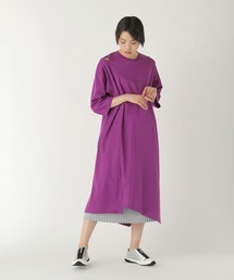 ズッカ ワンピース Mサイズ ZUCCa(ズッカ)の「スラッシュジャージィー(ワンピース)」 - WEAR