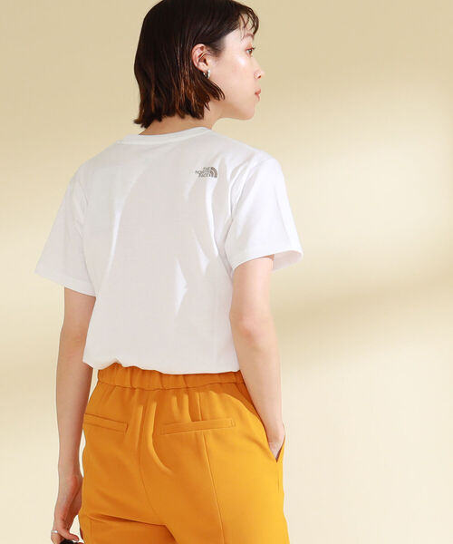 THE NORTH FACE(ザノースフェイス)の「THE NORTH FACE / ショートスリーブ カラード スクエア ロゴ Tシャツ(Tシャツ/カットソー・レディース・グレー/ブルー/グリーン系その他2・MEDIUM)」の5枚目の写真