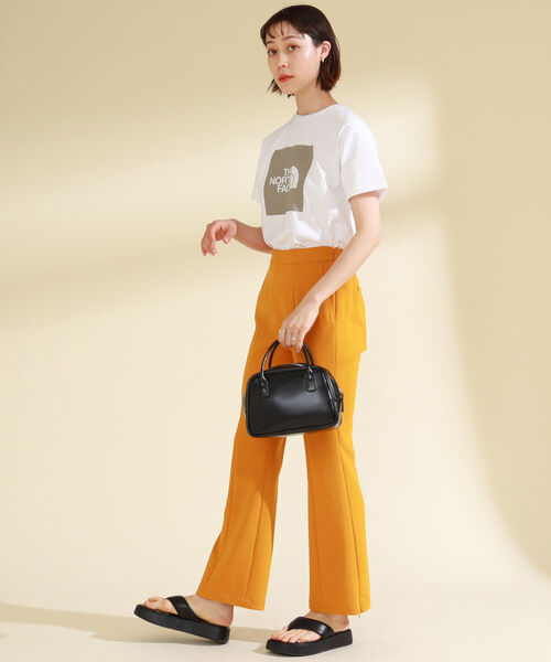 THE NORTH FACE(ザノースフェイス)の「THE NORTH FACE / ショートスリーブ カラード スクエア ロゴ Tシャツ(Tシャツ/カットソー・レディース・グレー/ブルー/グリーン系その他2・MEDIUM)」の6枚目の写真