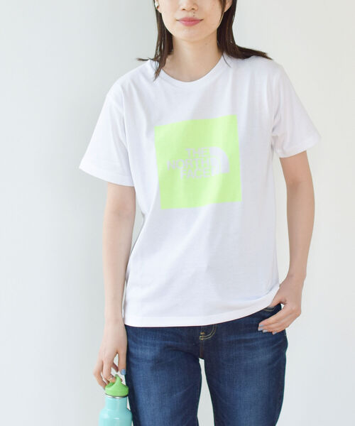 THE NORTH FACE(ザノースフェイス)の「THE NORTH FACE / ショートスリーブ カラード スクエア ロゴ Tシャツ(Tシャツ/カットソー・レディース・グレー/ブルー/グリーン系その他2・MEDIUM)」の21枚目の写真