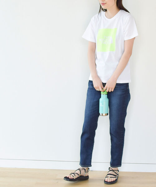 THE NORTH FACE(ザノースフェイス)の「THE NORTH FACE / ショートスリーブ カラード スクエア ロゴ Tシャツ(Tシャツ/カットソー・レディース・グレー/ブルー/グリーン系その他2・MEDIUM)」の22枚目の写真