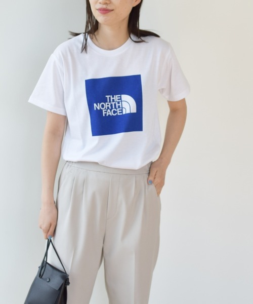 THE NORTH FACE(ザノースフェイス)の「THE NORTH FACE / ショートスリーブ カラード スクエア ロゴ Tシャツ(Tシャツ/カットソー・レディース・グレー/ブルー/グリーン系その他2・MEDIUM)」の14枚目の写真