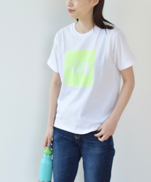 THE NORTH FACE(ザノースフェイス)の「THE NORTH FACE / ショートスリーブ カラード スクエア ロゴ Tシャツ(Tシャツ/カットソー・レディース・グレー/ブルー/グリーン系その他2・MEDIUM)」の11枚目の写真