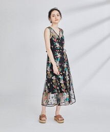 GRACE CONTINENTAL（グレースコンチネンタル）の「トロピカル刺繍ワンピース（ワンピース・レディース）」