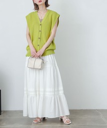 フロントボタンベスト