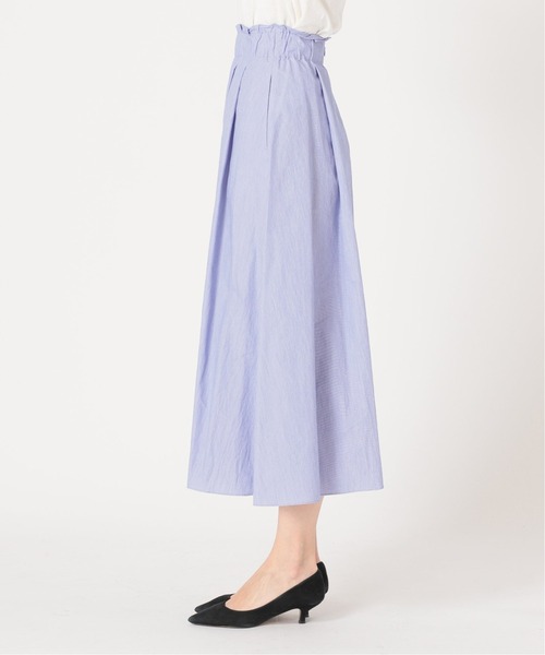 IENA（イエナ）の「コットンナイロンヘアラインストライプセットアップ（ワンピース・レディース・ネイビー/ピンク/ブルー/グリーン・38/36/34）」の22枚目の写真