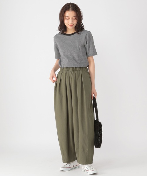 studio CLIP(スタディオクリップ)の「ポコポコカットTシャツ(Tシャツ/カットソー・レディース・その他1/ブルー/オフホワイト・MEDIUM/LARGE)」の16枚目の写真