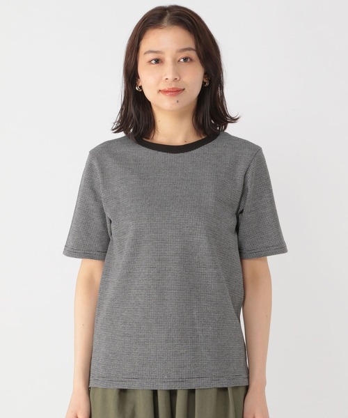 studio CLIP(スタディオクリップ)の「ポコポコカットTシャツ(Tシャツ/カットソー・レディース・その他1/ブルー/オフホワイト・MEDIUM/LARGE)」の14枚目の写真