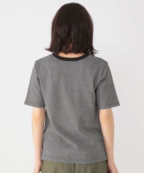 studio CLIP(スタディオクリップ)の「ポコポコカットTシャツ(Tシャツ/カットソー・レディース・その他1/ブルー/オフホワイト・MEDIUM/LARGE)」の13枚目の写真