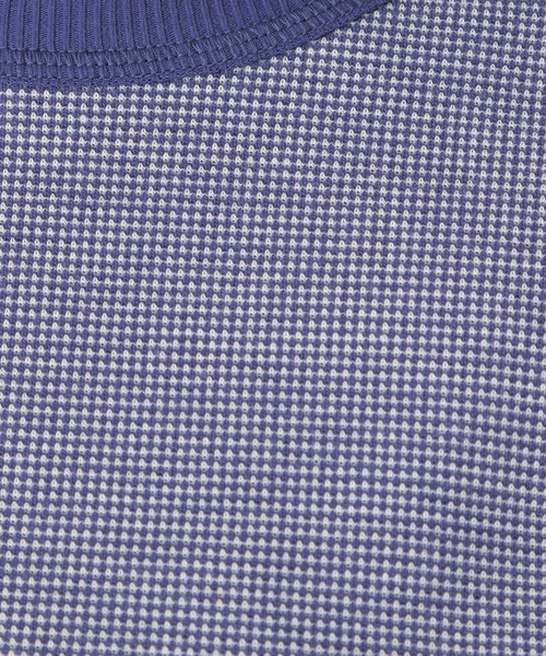 studio CLIP(スタディオクリップ)の「ポコポコカットTシャツ(Tシャツ/カットソー・レディース・その他1/ブルー/オフホワイト・MEDIUM/LARGE)」の20枚目の写真