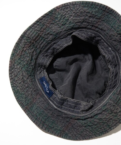 NAUTICA(ノーティカ)の「NAUTICA/ノーティカ Sulfur Dyed Madras Hat(ハット・メンズ・チャコールグレー/グリーン/ネイビー・フリ-)」の10枚目の写真