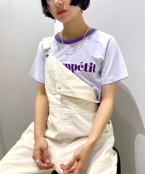 JOINT WORKS(ジョイントワークス)の「J-BonappetitプリントTシャツ(Tシャツ/カットソー・レディース・パープル/ブラウン/グレー/グリーン・FREE)」の4枚目の写真