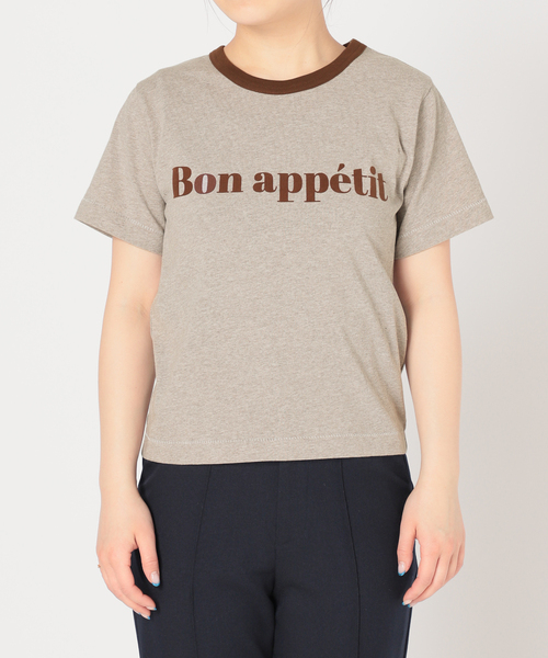 JOINT WORKS(ジョイントワークス)の「J-BonappetitプリントTシャツ(Tシャツ/カットソー・レディース・パープル/ブラウン/グレー/グリーン・FREE)」の19枚目の写真